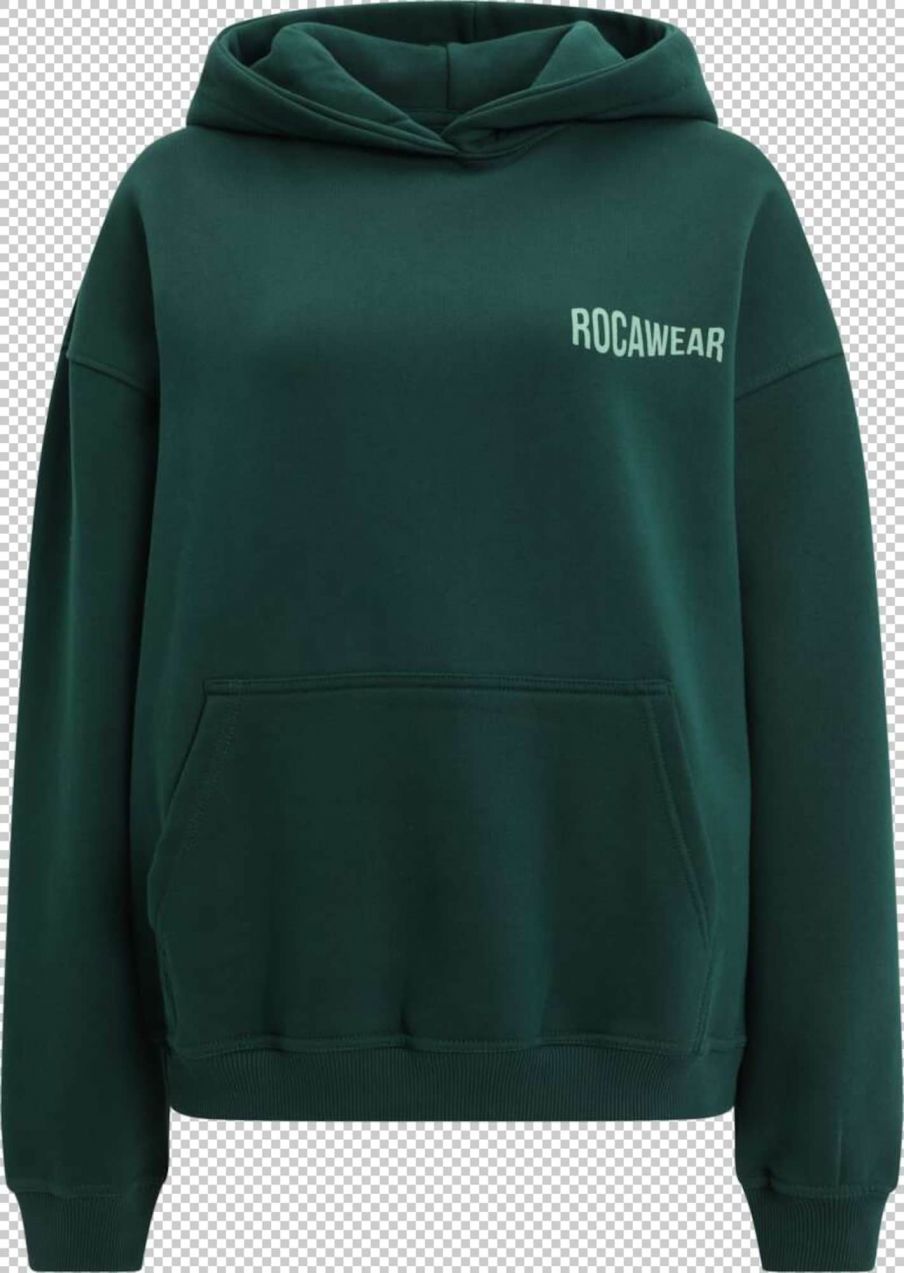 ROCAWEAR Mikina  svetlomodrá / zelená