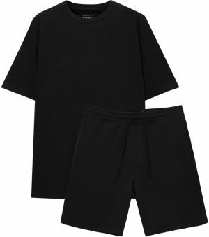 Pull&Bear Mikina  čierna