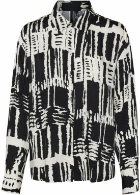 VERO MODA Blúzka 'VMCINDY CLEO'  béžová / čierna