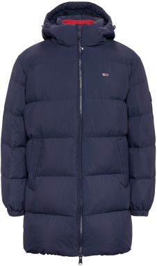 Tommy Jeans Zimná bunda 'ESSENTIAL'  námornícka modrá