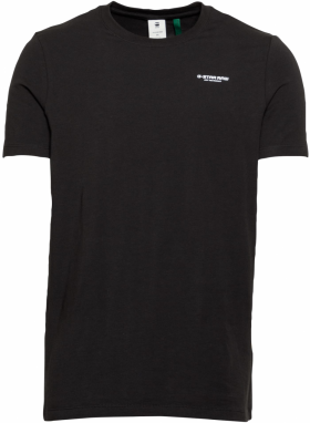 G-STAR Tričko  čierna / biela
