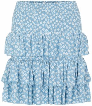 YAS Sukňa 'Lura'  svetlomodrá / biela