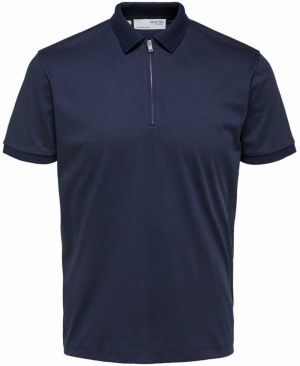 SELECTED HOMME Tričko 'SLHFave'  námornícka modrá