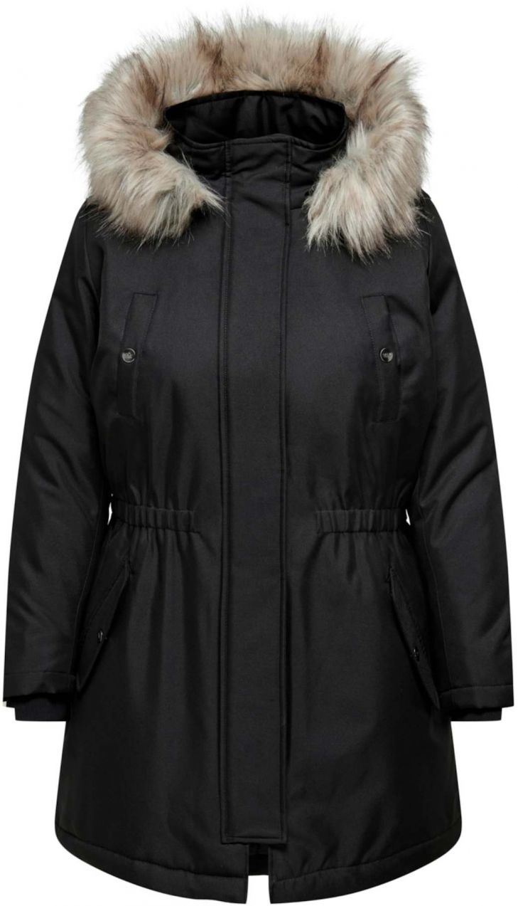 ONLY Carmakoma Zimná parka 'CARIrena'  čierna