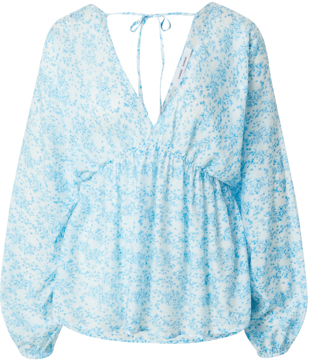 Samsøe Samsøe Blúzka 'GERTRUD'  nebesky modrá / svetlomodrá
