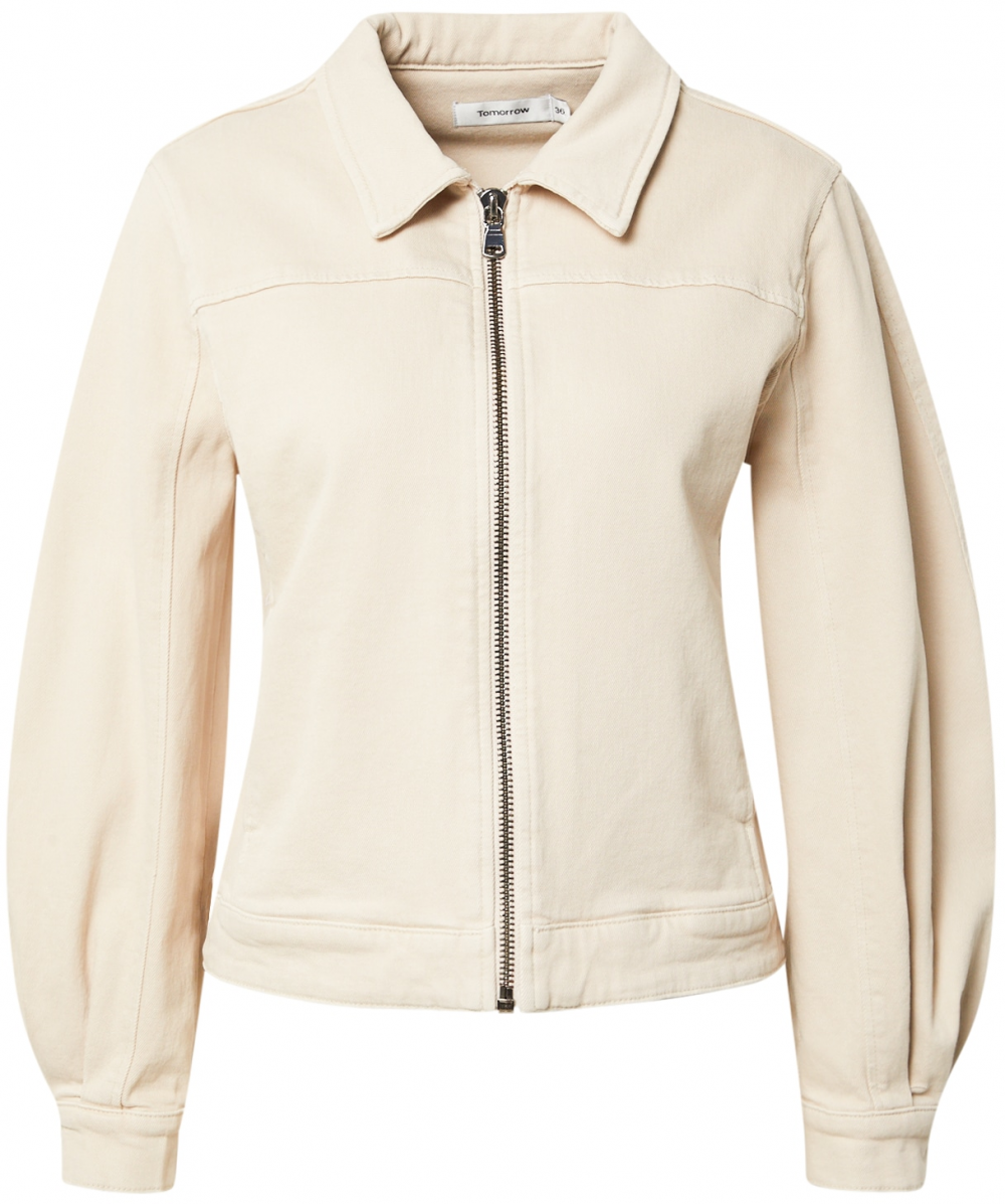 TOMORROW Prechodná bunda 'Greta'  kapučíno