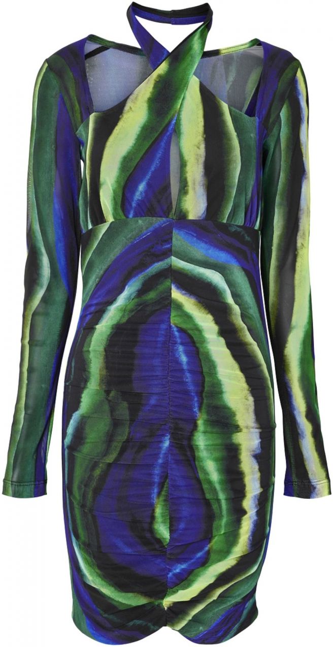 Noisy may Šaty 'LESLEY'  modrá / žltá / zelená / čierna