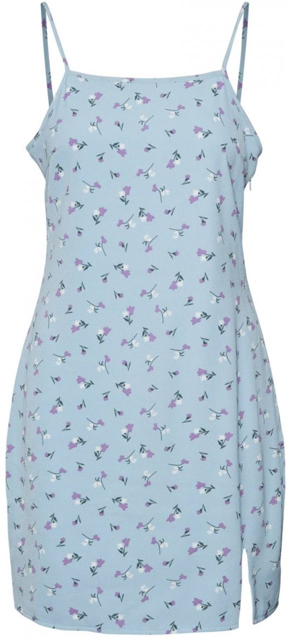 Noisy may Letné šaty 'Clara'  svetlomodrá / tmavozelená / orchideová / biela