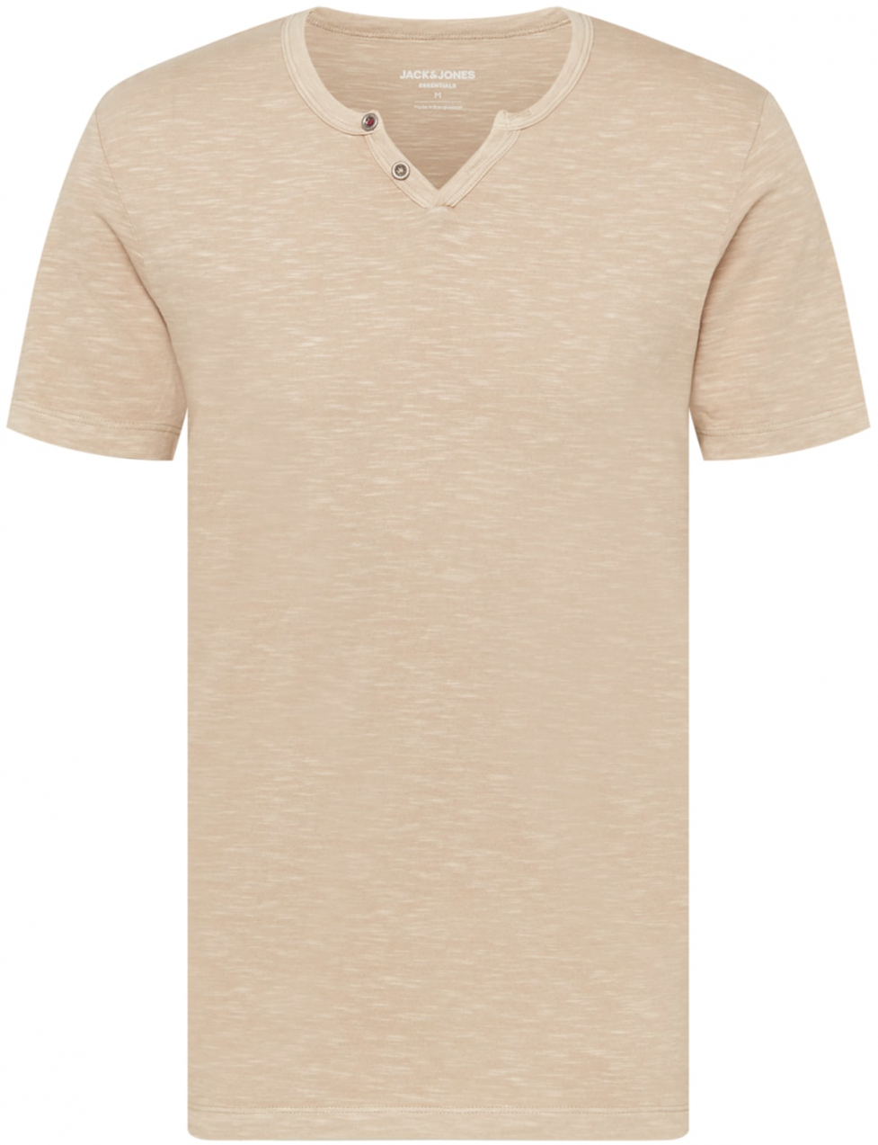 JACK & JONES Tričko 'JJESplit'  piesková