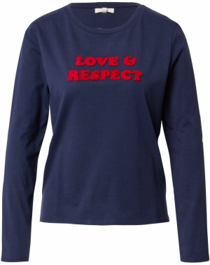 Yerse Tričko 'JULA'  námornícka modrá / červená