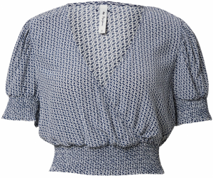 Pepe Jeans Blúzka 'Ady'  tmavomodrá / šedobiela