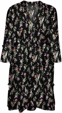 VERO MODA Šaty 'VMEasy'  svetlozelená / orchideová / pastelovo červená / čierna