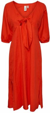 YAS Šaty  homárová