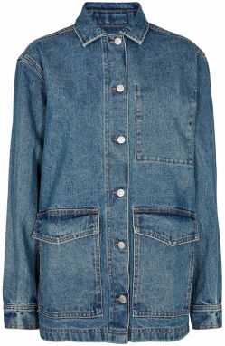 minimum Prechodná bunda 'Minissa'  modrá denim