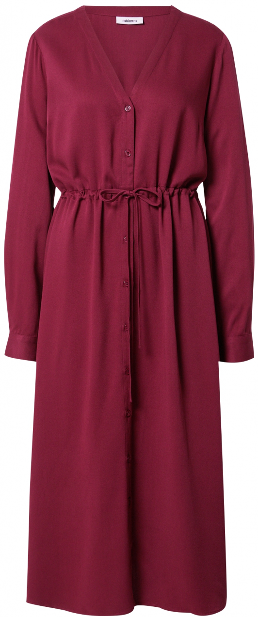 minimum Košeľové šaty 'NIOLA'  burgundská