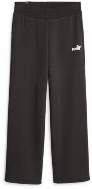 PUMA Športové nohavice 'ESS+'  čierna / biela
