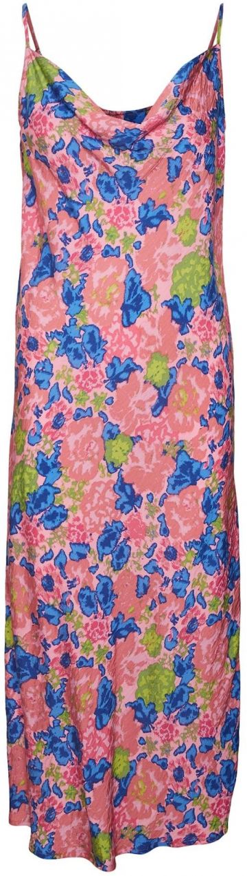 VERO MODA Šaty  modrá / zelená / ružová / ružová