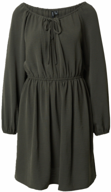 VERO MODA Šaty 'ALVA'  tmavozelená