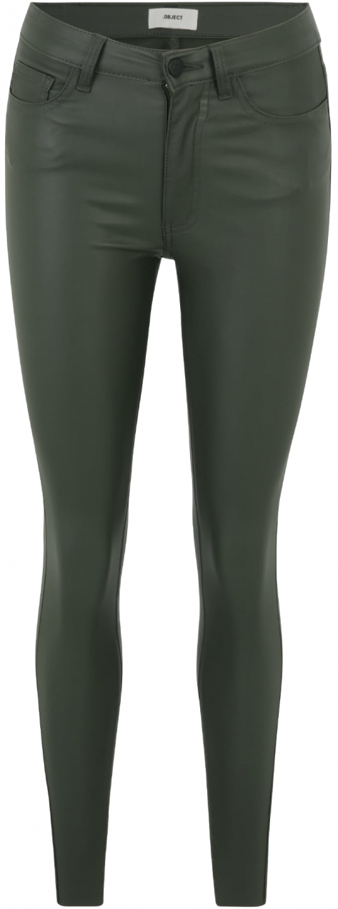 OBJECT Nohavice 'BELLE'  zelená