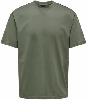 Only & Sons Tričko 'ONSFRED'  tmavozelená