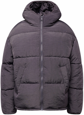 WEEKDAY Zimná bunda  tmavosivá