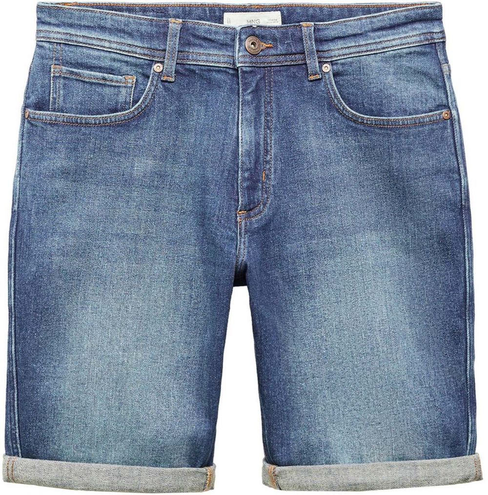 MANGO MAN Džínsy 'Rock'  modrá