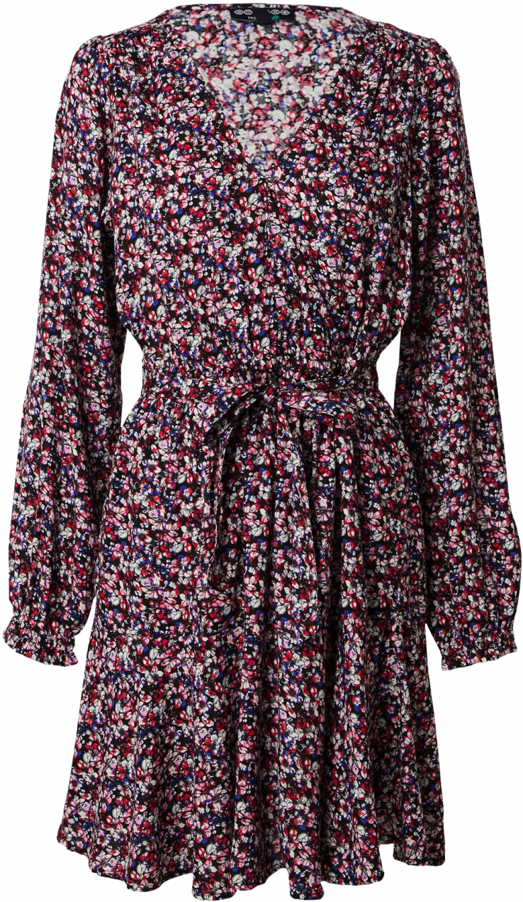 BONOBO Šaty 'JOYROCF'  modrá / ružová / červená / čierna