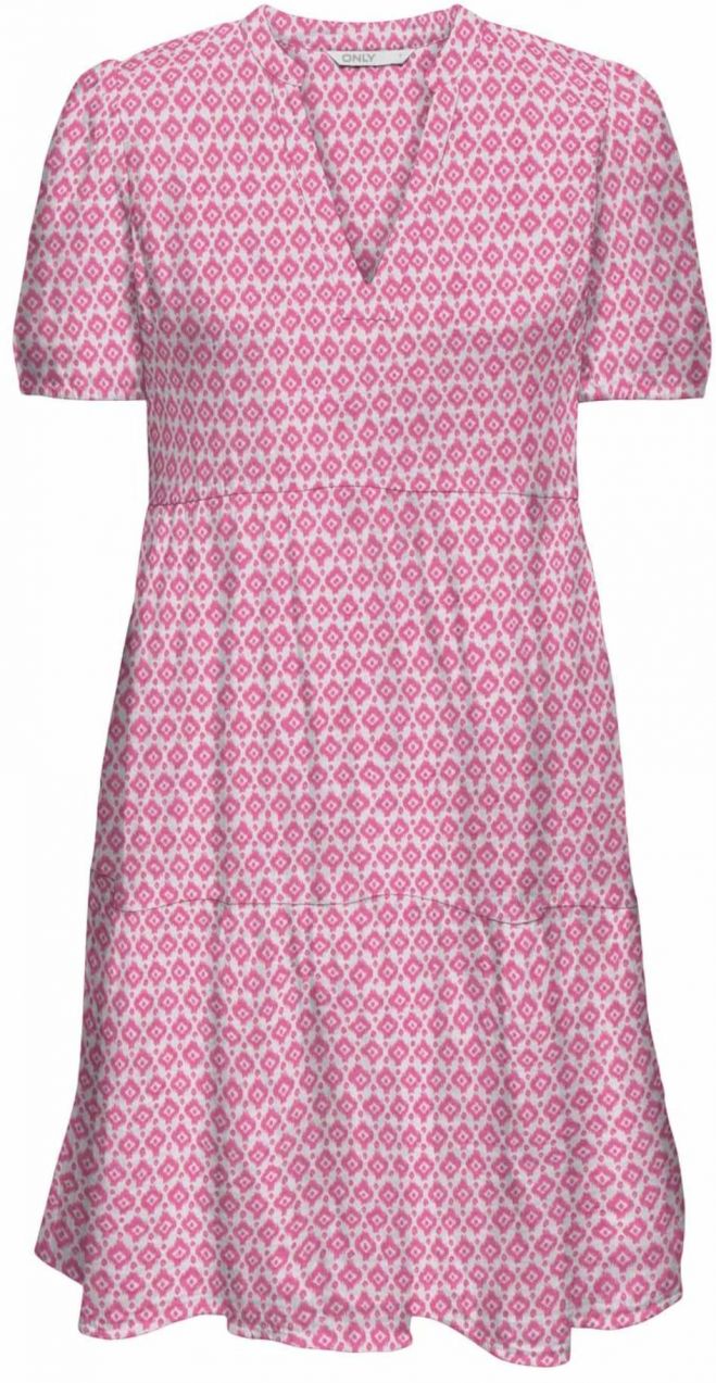 ONLY Šaty 'ONLNora'  svetloružová / biela