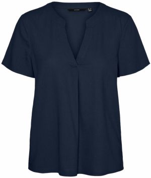 VERO MODA Blúzka 'VMMYMILO'  námornícka modrá