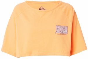 QUIKSILVER Tričko  dymovo modrá / modrozelená / oranžová