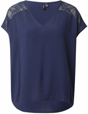 VERO MODA Blúzka 'VMRusk'  námornícka modrá