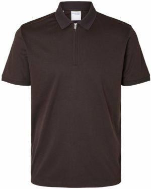 SELECTED HOMME Tričko 'Fave'  čokoládová