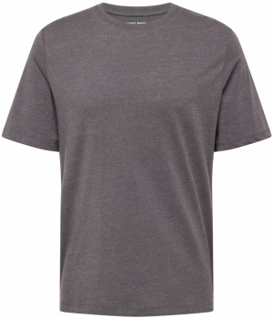 JACK & JONES Tričko  tmavosivá