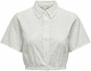 ONLY Blúzka  šedobiela