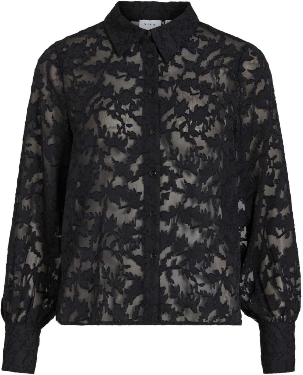 VILA Blúzka 'VIFlema'  čierna