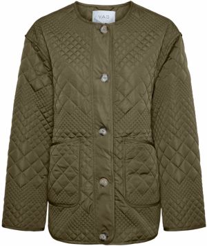 YAS Prechodná bunda 'YASLAURIE'  olivová