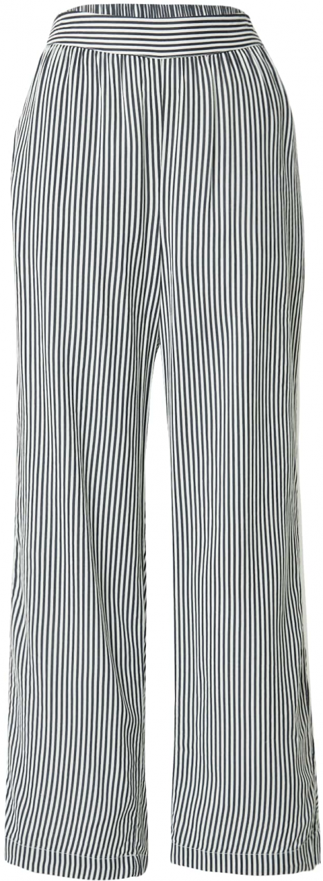 VERO MODA Nohavice 'VMBUMPY'  čierna / biela