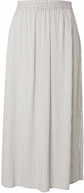 VERO MODA Sukňa 'VMBUMPY'  sivá / biela