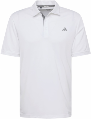 ADIDAS GOLF Funkčné tričko  striebornosivá / biela