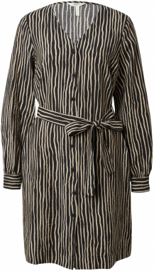 OBJECT Šaty 'OBJJACIRA'  béžová / čierna