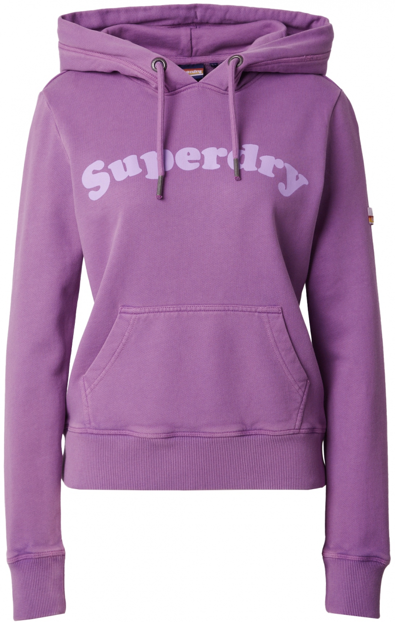 Superdry Mikina 'Cooper'  fialová / orgovánová