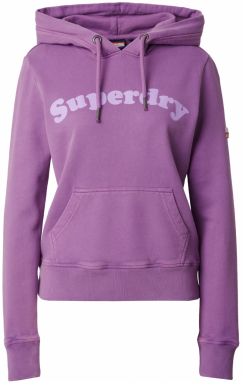 Superdry Mikina 'Cooper'  fialová / orgovánová