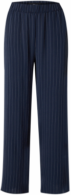 VERO MODA Nohavice 'VMEMMA'  námornícka modrá / biela