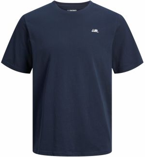JJ Rebel Tričko  tmavomodrá / biela