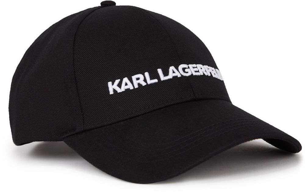 Karl Lagerfeld Čiapka  čierna / biela