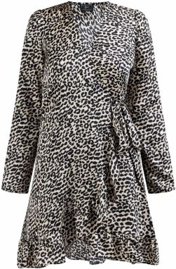 faina Šaty  krémová / čierna