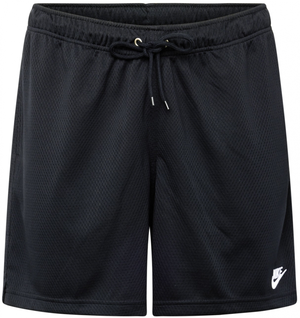 Nike Sportswear Nohavice 'Club Flow'  čierna / šedobiela