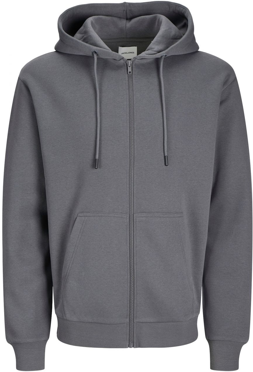 JACK & JONES Tepláková bunda 'JJEBradley'  čadičová
