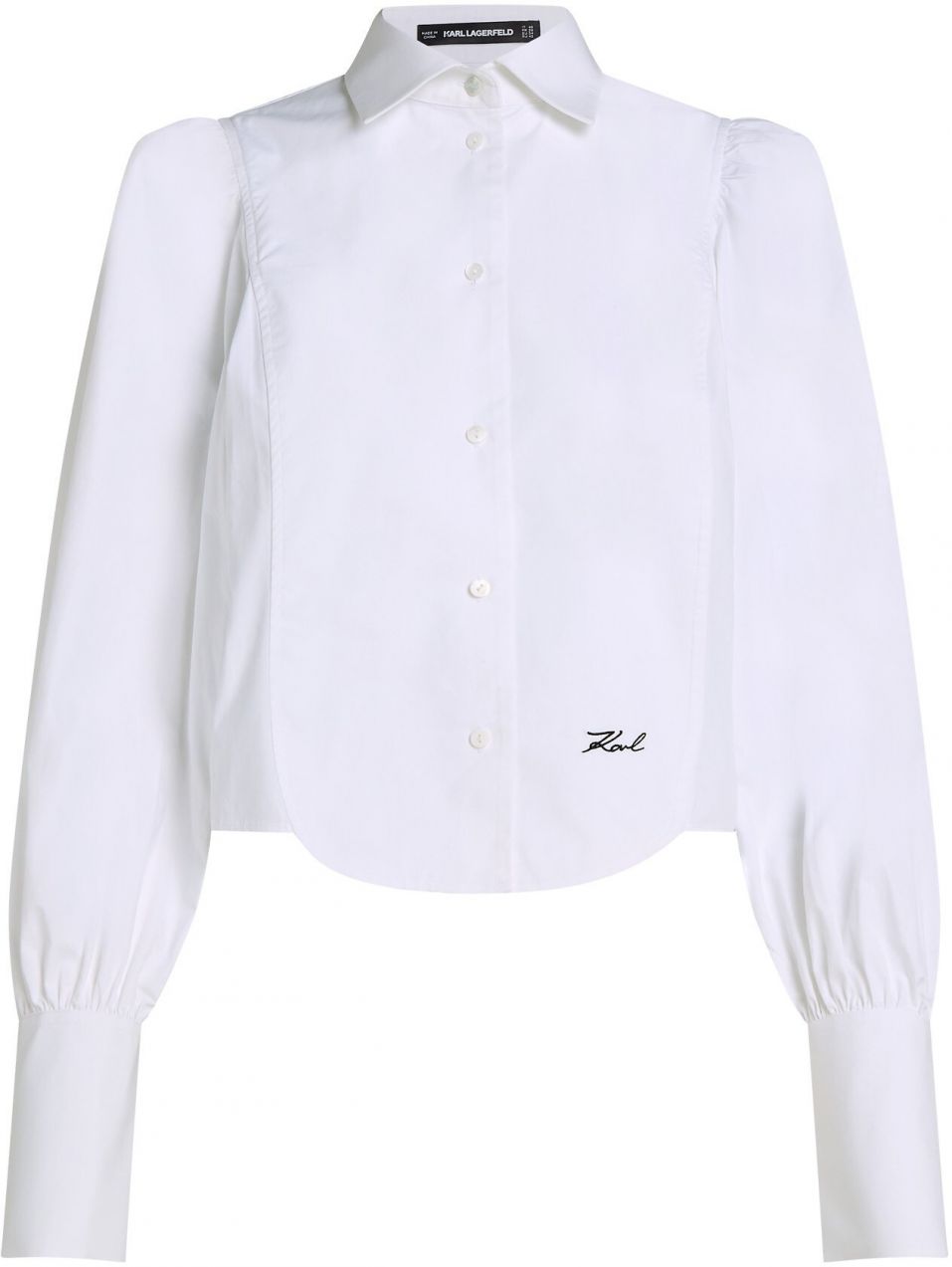 Karl Lagerfeld Blúzka  čierna / biela