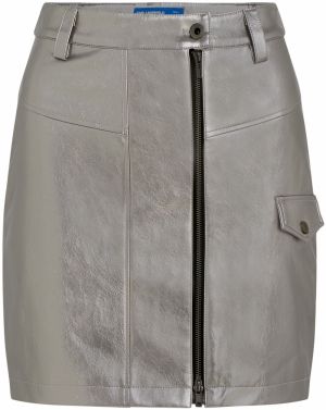 KARL LAGERFELD JEANS Sukňa  striebornosivá